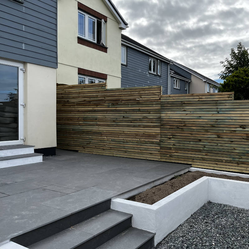 Fencing and landscaping photo